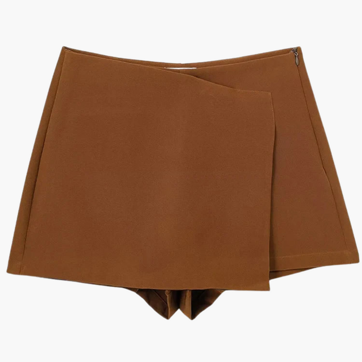 Women’s Skort with Pleats and Built-In Shorts