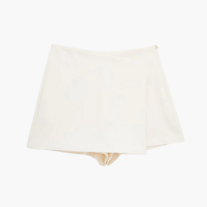 Women’s High-Waisted Skort with Built-In Shorts