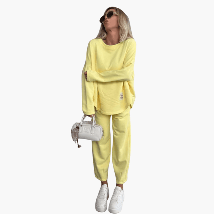 Women’s Two-Piece Co-Ord Set with Relaxed Fit