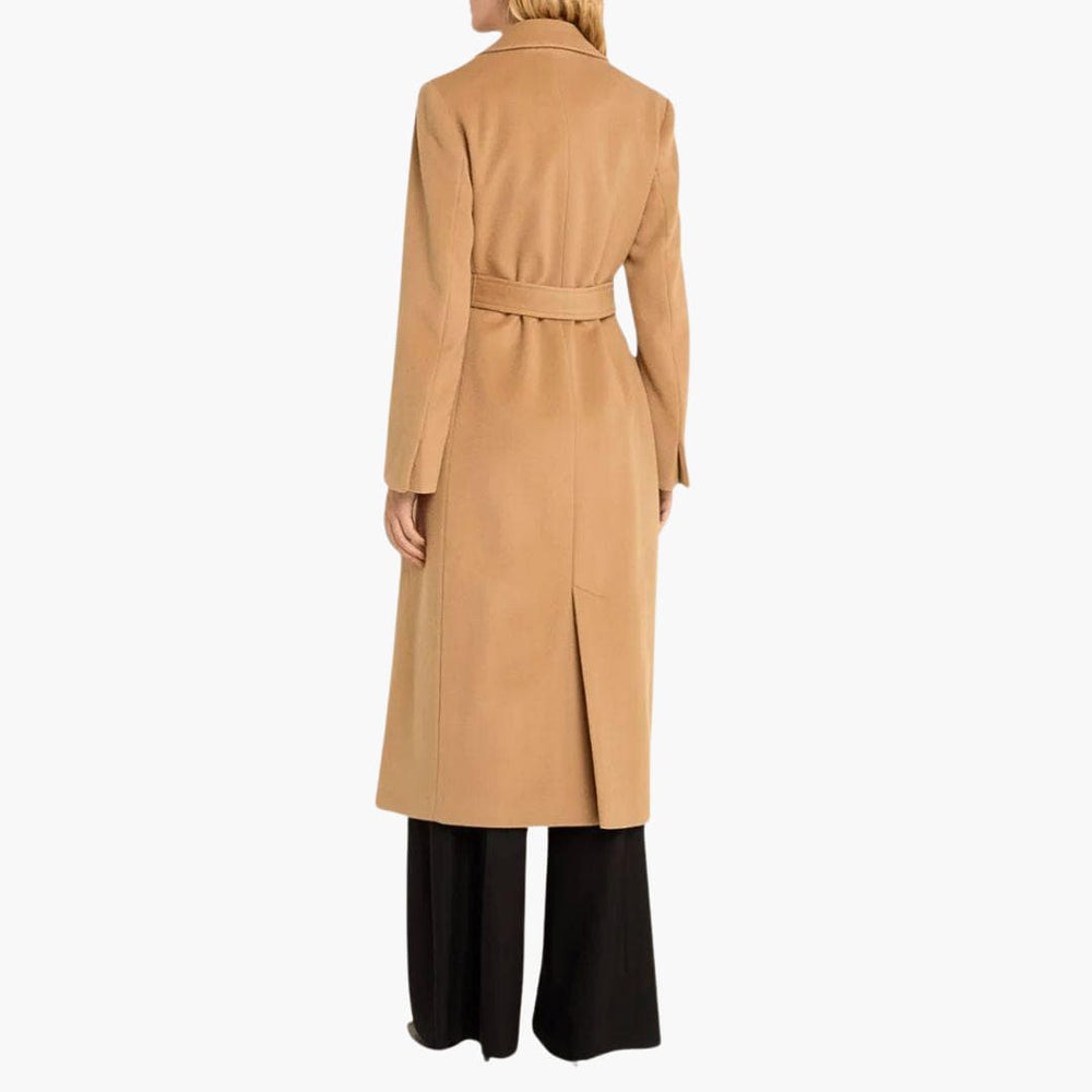 Belted Trench Coat - Women's Long Winter Overcoat Style -  Made By Riley
