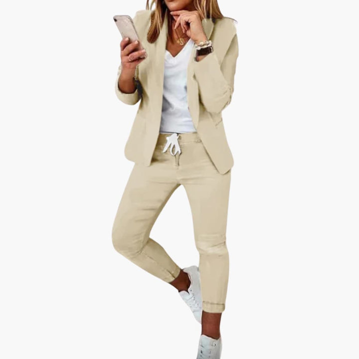 Women’s Tailored Two-Piece Suit Set