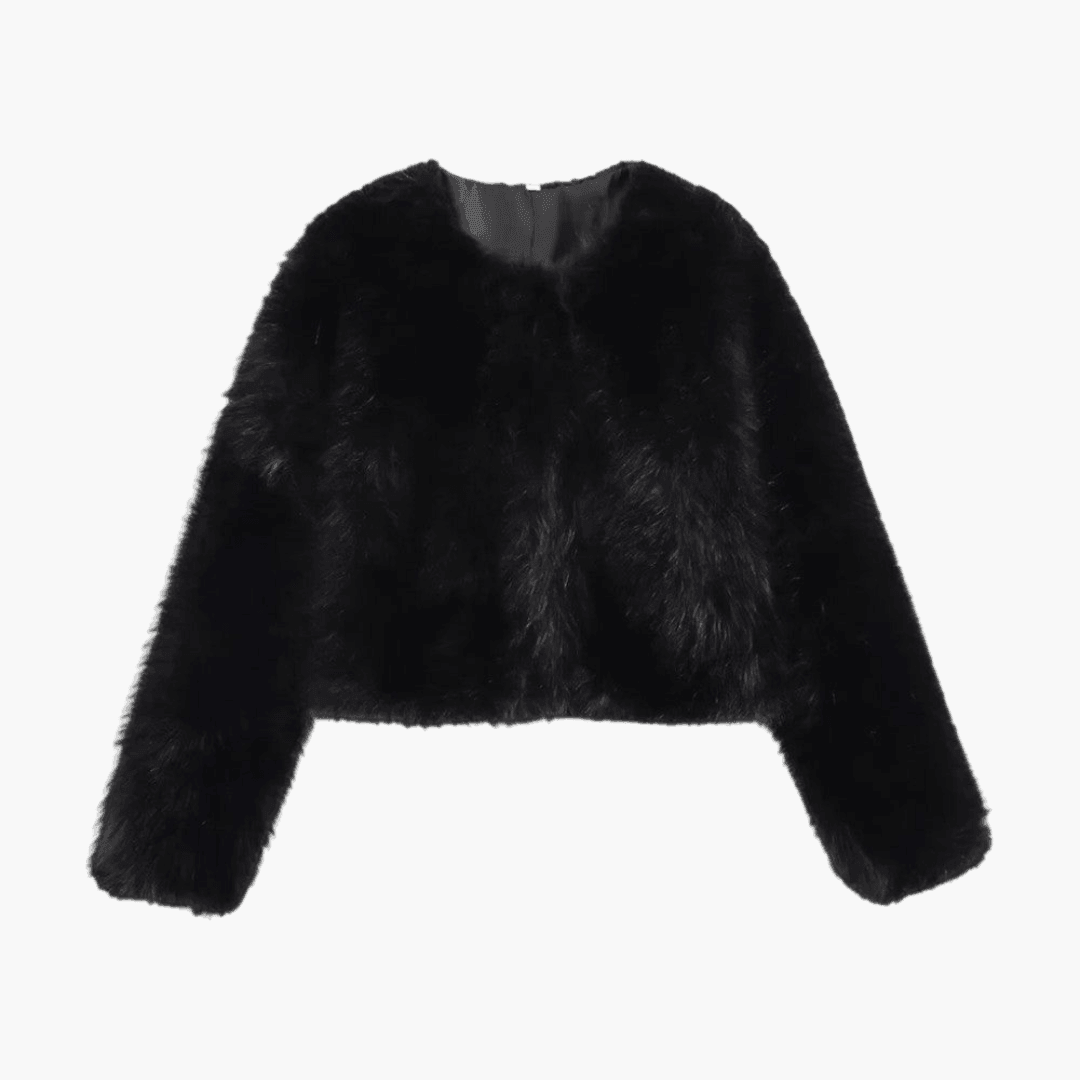 Women’s Cropped Jacket with Long Sleeves